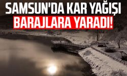 Samsun'da kar yağışı barajlara yaradı!