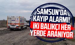 Samsun'da kayıp alarmı! İki balıkçı her yerde aranıyor