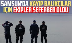 Samsun'da Muhammer Sevgili ve Halil Kayış için ekipler seferber oldu