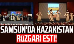 Samsun'da Kazakistan rüzgarı esti!