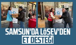 Samsun'da LÖSEV'den et desteği