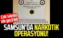 Samsun'da narkotik operasyonu! Çok sayıda ele geçirildi