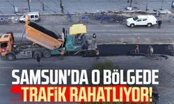 Yeni düzenleme: Samsun'da o bölgede trafik rahatlıyor!