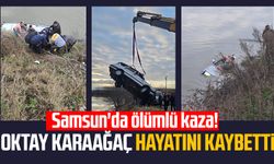 Samsun'da ölümlü kaza! Oktay Karaağaç hayatını kaybetti