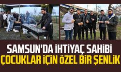 Samsun'da ihtiyaç sahibi çocuklar için özel bir şenlik