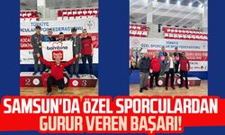 Samsun'da özel sporculardan gurur veren başarı!