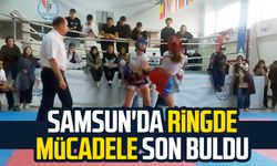 Samsun'da ringde mücadele son buldu