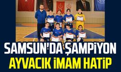 Samsun'da şampiyon Ayvacık İmam Hatip