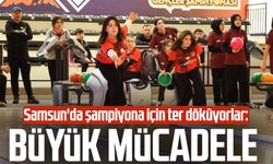 Samsun'da şampiyona için ter döküyorlar: Bowlingde büyük mücadele