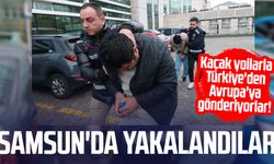 Samsun'da göçmen kaçakçılığı operasyonu: Yakalandılar