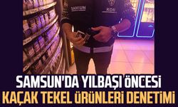 Samsun'da yılbaşı öncesi kaçak tekel ürünleri denetimi