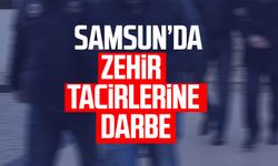 Samsun İlkadım’da zehir tacirlerine darbe