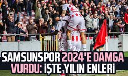 Samsunspor 2024'e damga vurdu: İşte yılın enleri