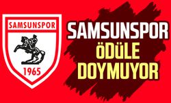 Samsunspor ödüle doymuyor