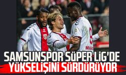 Samsunspor, Süper Lig'de yükselişini sürdürüyor