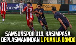 Reeder Samsunspor U19, Kasımpaşa deplasmanından 1 puanla döndü