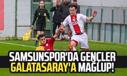 Samsunspor'da gençler Galatasaray'a mağlup!