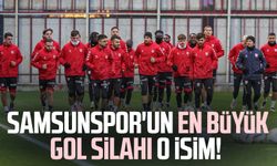 Samsunspor'un en büyük gol silahı o isim!