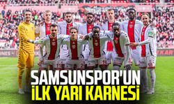 Samsunspor'un ilk yarı karnesi