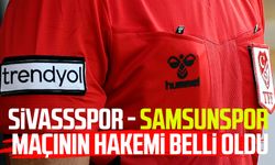 Sivasspor - Samsunspor maçının hakemi belli oldu!