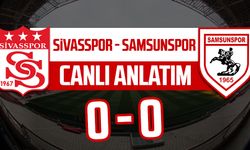 Sivasspor - Samsunspor maçının canlı anlatımı