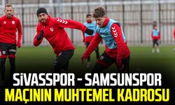 Sivasspor - Samsunspor maçının muhtemel kadrosu