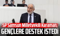 SP Samsun Milletvekili Mehmet Karaman, gençlere destek istedi