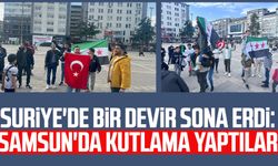 Suriye'de bir devir sona erdi: Samsun'da kutlama yaptılar