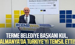 Terme Belediye Başkanı Şenol Kul Almanya’da Türkiye’yi temsil etti!