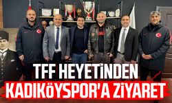 TFF heyetinden Kadıköyspor'a ziyaret