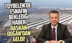 Samsun Toybelen'de esnafın beklediği haber Başkan Halit Doğan'dan geldi!