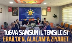 TÜGVA Samsun İl Temsilcisi Serhat Erail'den, Alaçam'a ziyaret