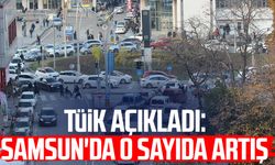 TÜİK açıkladı: Samsun'da o sayıda artış