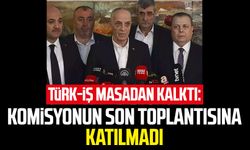 TÜRK-İŞ masadan kalktı: Komisyonun son toplantısına katılmadı