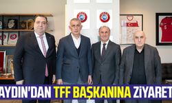 Şener Aydın'dan TFF başkanına ziyaret