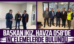 Başkan Murat İkiz, Havza OSB'de incelemelerde bulundu