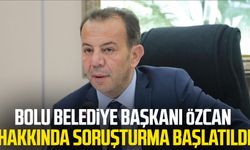 Bolu Belediye Başkanı Özcan hakkında soruşturma başlatıldı