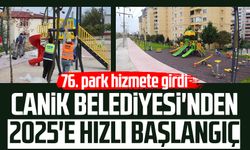 Canik Belediyesi'nden 2025'e hızlı başlangıç: 76. park hizmete girdi