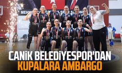 Canik Belediyespor'dan kupalara ambargo