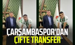 Çarşambaspor'dan çifte transfer