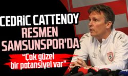 Cedric Cattenoy resmen Samsunspor'da: "Çok güzel bir potansiyel var"