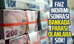 Faiz indirimi sonrası bankada parası olanlara stopaj şoku!