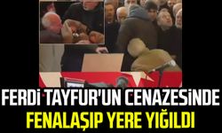 Ferdi Tayfur'un oğlu cenazede yere yığılıp kaldı