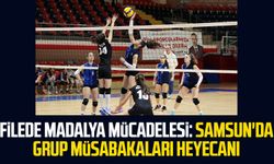 Filede madalya mücadelesi: Samsun'da grup müsabakaları heyecanı