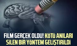 Film gerçek oldu! Kötü anıları silen bir yöntem geliştirildi