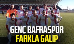 Genç Bafraspor farkla galip