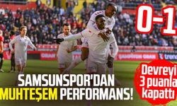 Samsunspor hızlı başladı! Kayserispor deplasmanından 3 puan