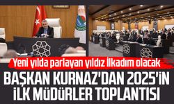 İlkadım Belediye Başkanı İhsan Kurnaz'dan 2025'in ilk müdürler toplantısı