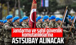 Jandarma ve sahil güvenlik komutanlıklarına astsubay alınacak