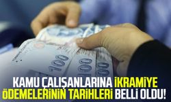 Kamu çalışanlarına ikramiye ödemelerinin tarihleri belli oldu!